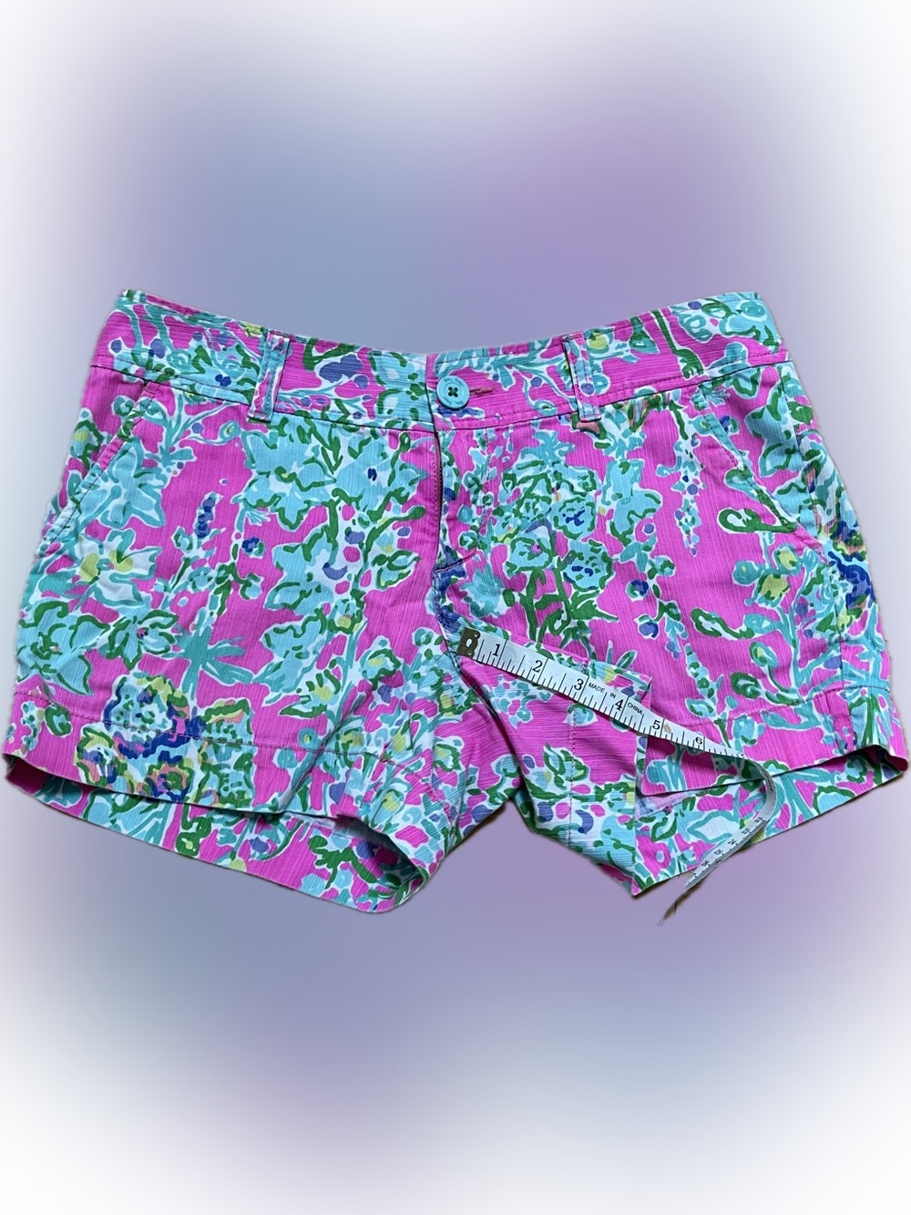 Lilly Pulitzer Callahan Shorts Pop Pink Southern Charm Original Size 4